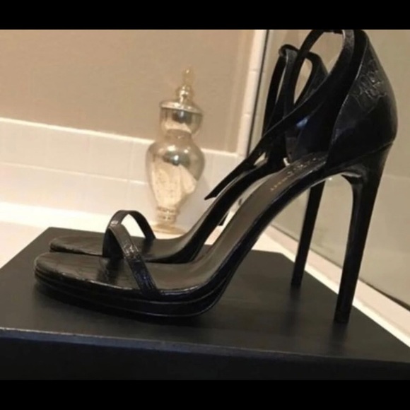 Saint Laurent Jane Sandals - Picture 2 of 4